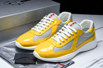 Prada America's Cup Sneaker 'Yellow Silver'