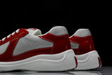 Prada America's Cup Sneaker 'Red Silver'