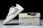 Travis Scott AJ1 Low x BAPE 'White Grey 2.0' (Custom)