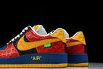 Louis Vuittоп x AF1 by Virgil Abloh 'Yellow Blue Red'