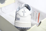 Travis Scott AJ1 Low x Supreme 'White Grey 2.0' (Custom)