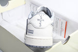 Travis Scott AJ1 Low x Supreme 'White Grey 2.0' (Custom)