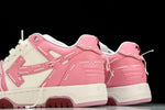 Off-White Out Of Office OOO Low Top 'Sartorial Stitching - Pink White'