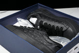 D1or B33 Gravity Leather 'Oblique Triple Black'