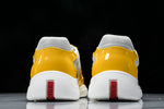 Prada America's Cup Sneaker 'Yellow Silver'