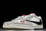 Travis Scott AJ1 Low x Stussy 'Black White Grey 2.0' (Custom)