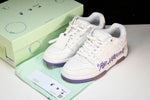 Off-White Out Of Office OOO Low Top "For Walking" - White Lilac