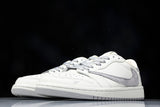 Travis Scott AJ1 Low x BAPE 'White Grey 2.0' (Custom)
