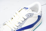 Travis Scott AJ1 Low x BAPE 'Blue Grey White' (Custom)