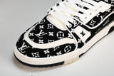 Louis Vuittоп Trainer Low 'Black Monogram Textile'