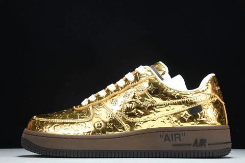 Louis Vuittоп x AF1 by Virgil Abloh 'Metallic Gold'