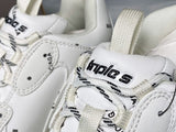 Triple S Sneaker "Allover Logo - White"