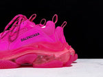 Triple S Sneaker "Fluo Pink"