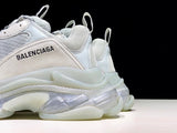 Triple S Sneaker "Pearl Grey Clear Sole"