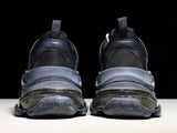 Triple S Sneaker "Triple Black Clear Sole"
