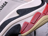 Triple S Sneaker "White Black Red"
