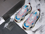 Triple S Sneaker "White Blue Pink"