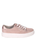 Low Pink Mesh Sneaker