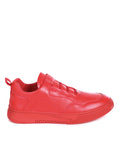 Low Red Leather Sneaker